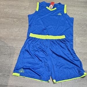 Men's Blue Athletic Shorts